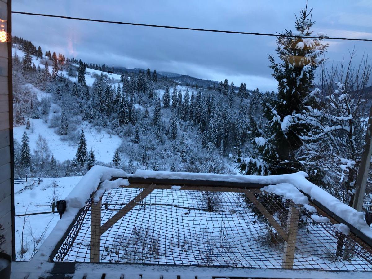 Карпатське Hygge Котедж Для Двох З Чаном-Джакузі У Горах Slavsko Extérieur photo