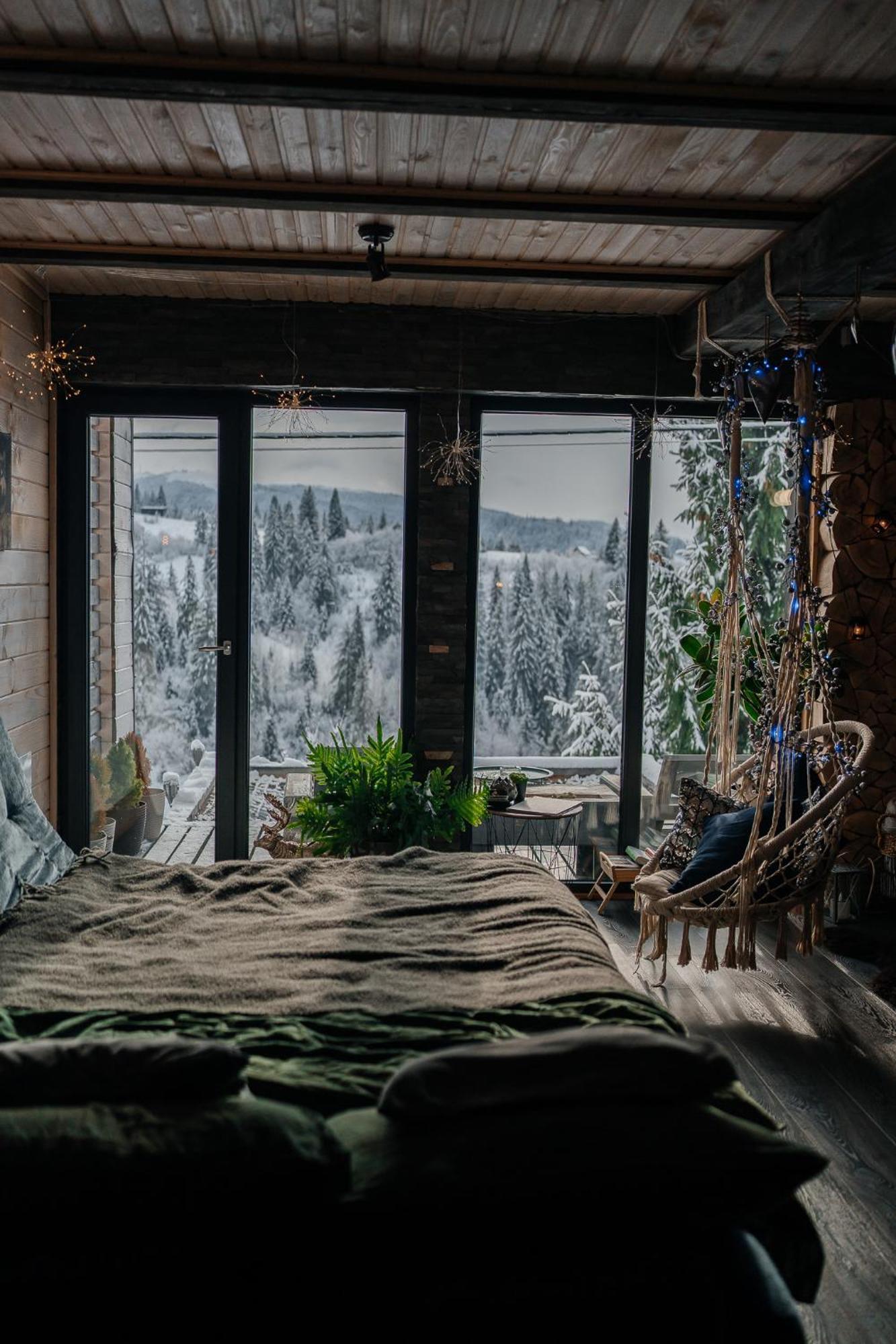 Карпатське Hygge Котедж Для Двох З Чаном-Джакузі У Горах Slavsko Extérieur photo